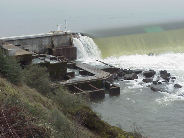 Winchester, Oregon is the site of an old dam on the North Umpqua river ...